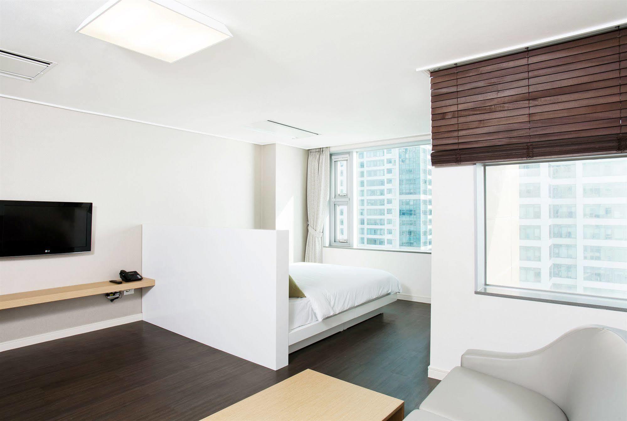 Hanwha Resort Haeundae Busan Exterior foto