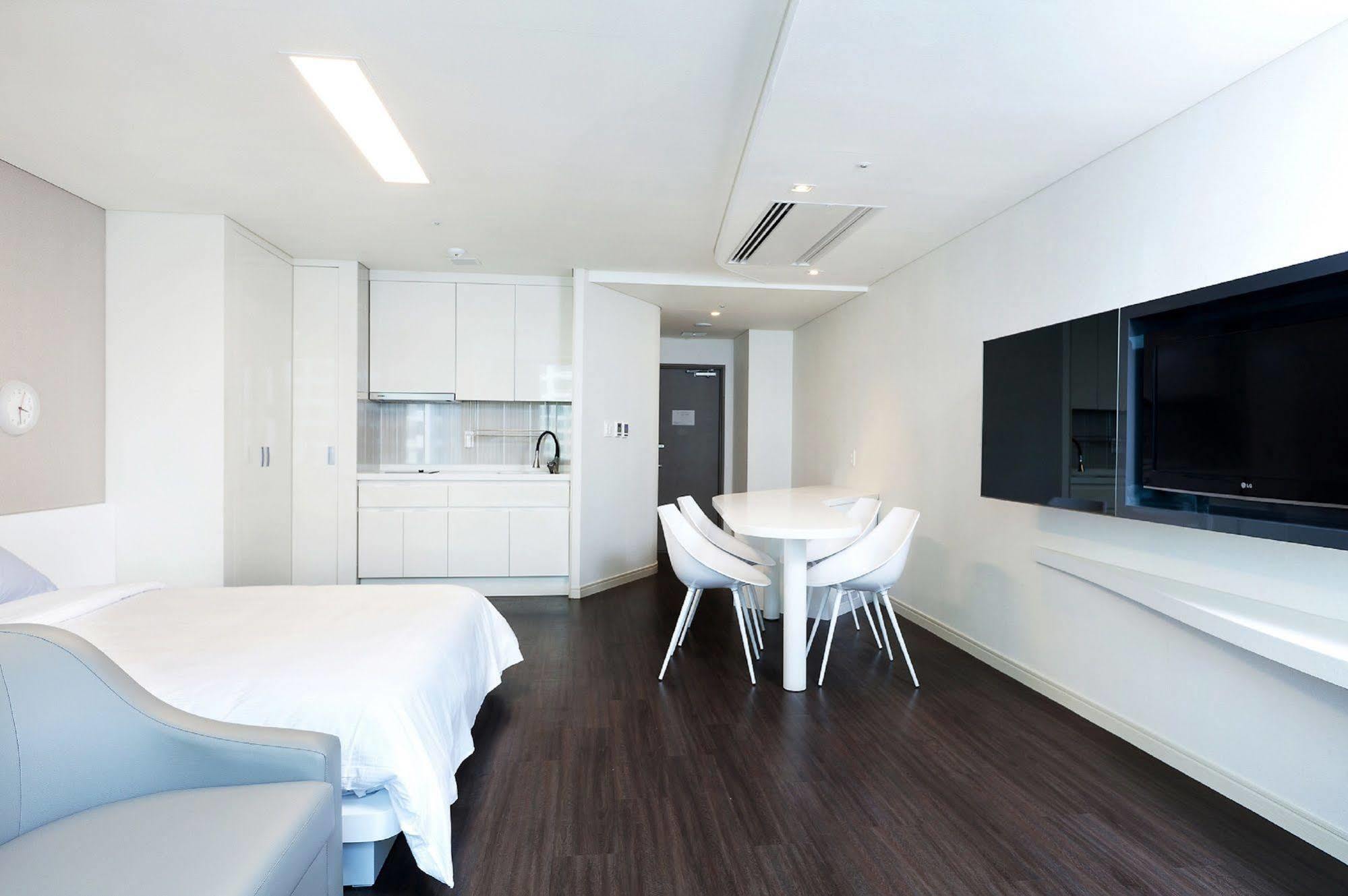Hanwha Resort Haeundae Busan Exterior foto