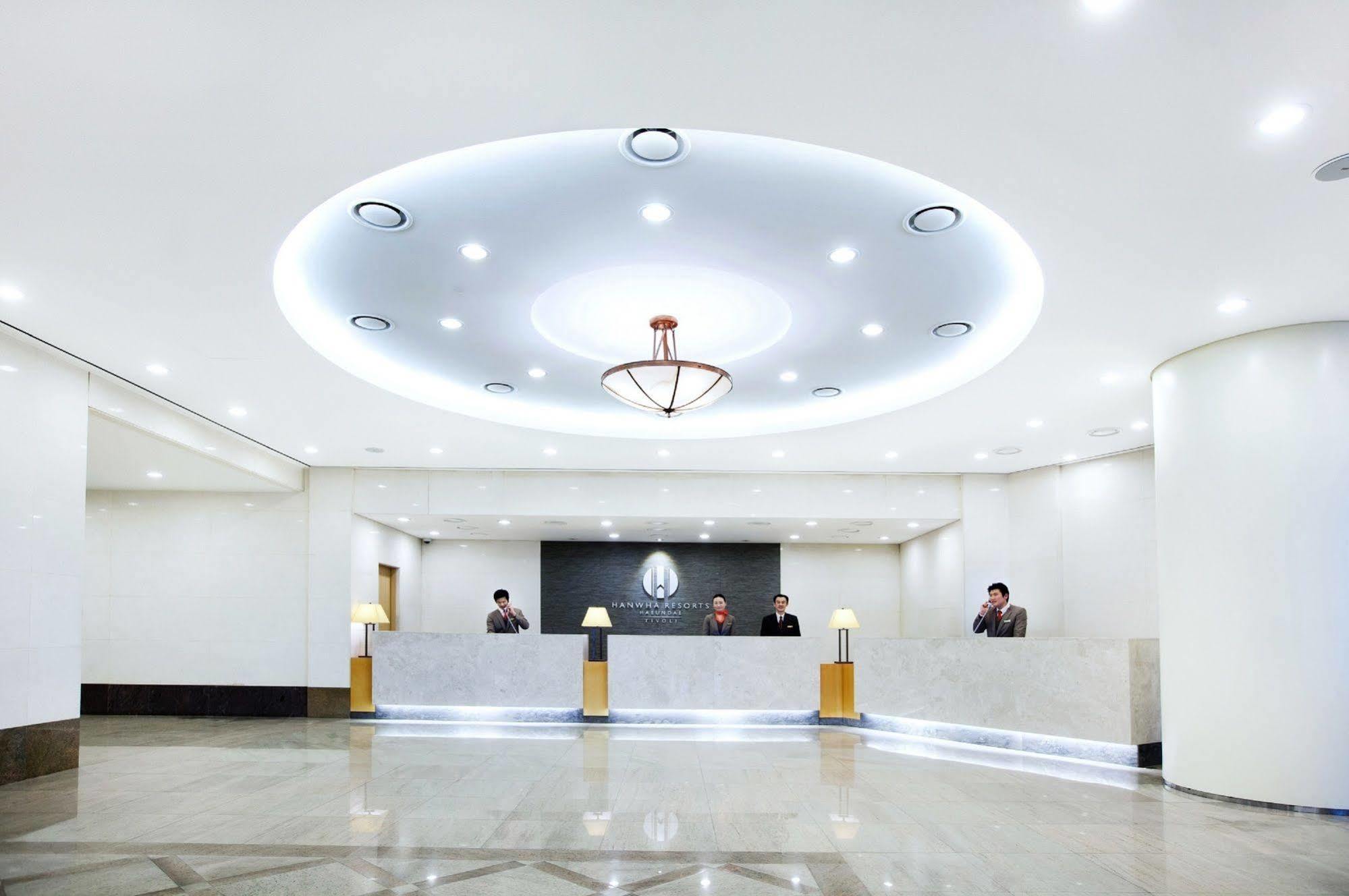 Hanwha Resort Haeundae Busan Exterior foto
