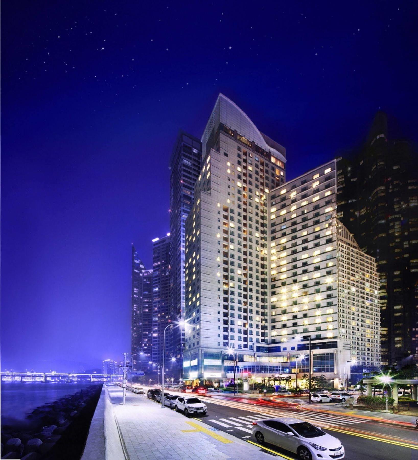 Hanwha Resort Haeundae Busan Exterior foto