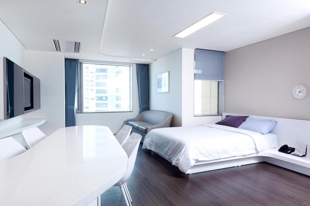 Hanwha Resort Haeundae Busan Exterior foto