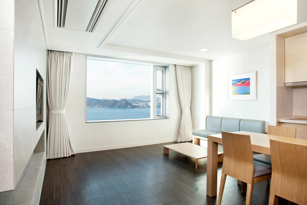Hanwha Resort Haeundae Busan Exterior foto
