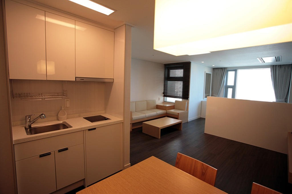 Hanwha Resort Haeundae Busan Exterior foto