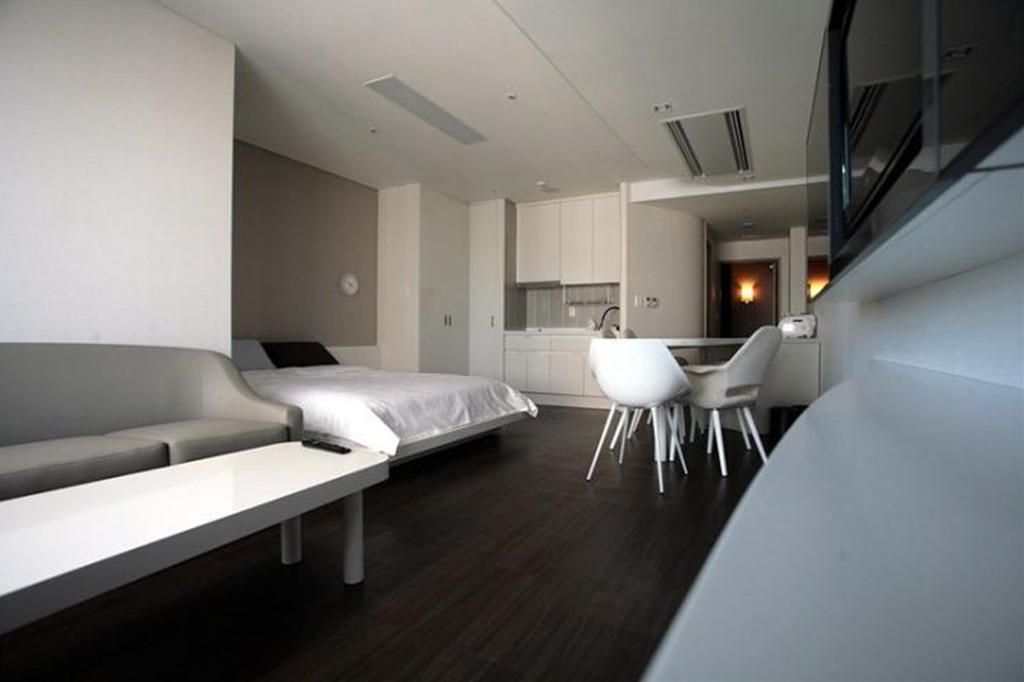 Hanwha Resort Haeundae Busan Exterior foto